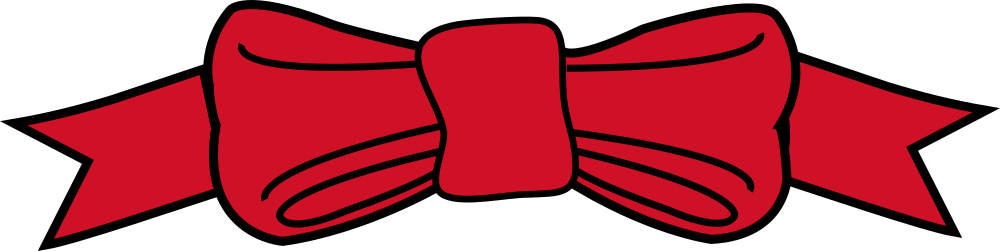 OnlineLabels Clip Art - Bow 3